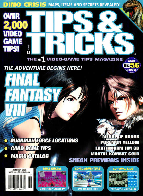 Tips & Tricks Issue 056 (October 1999) cover